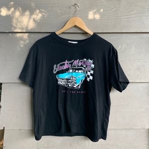 Electric Motors Retro Graphic Tee